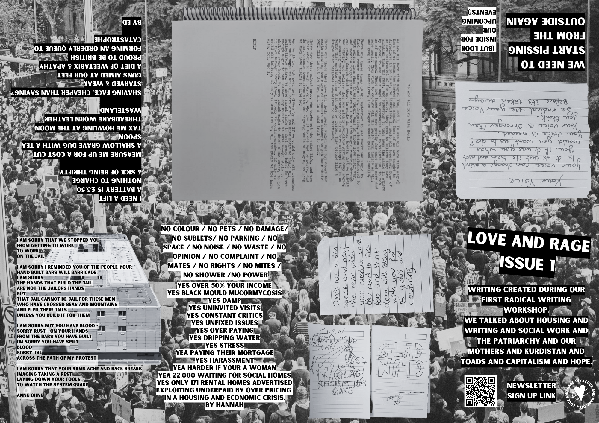 Love Vs Rage Love and Rage – Issue 1 – Love and Rage